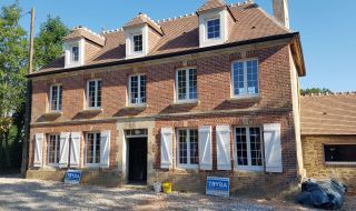 Réalisation fenêtres PVC T70 à Exmes