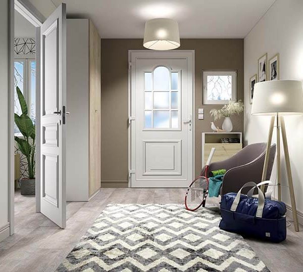 pourquoi changer sa porte d'entrée vue interieur ambiance