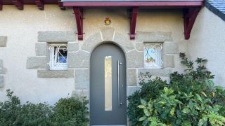 Porte d'entrée en Aluminium de qualité