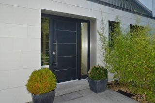 Porte d'entrée Tryba gris anthatracite Porte d'entrée Tryba gris anthatracite