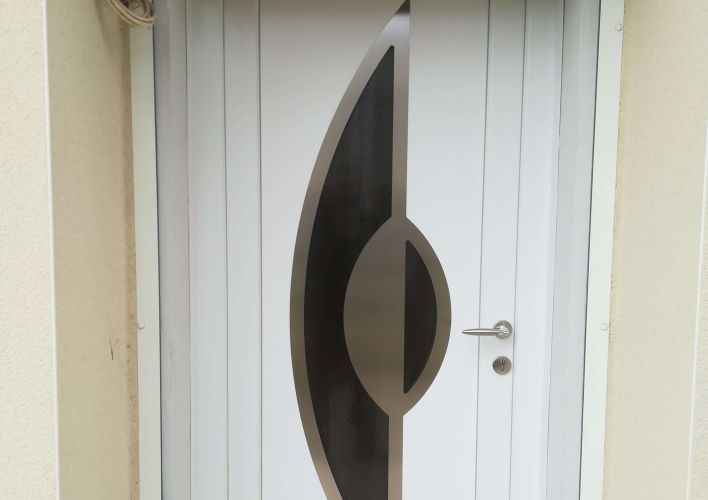 vandebroucke.jpg Porte d'entrée PVC - Modèle Houston.